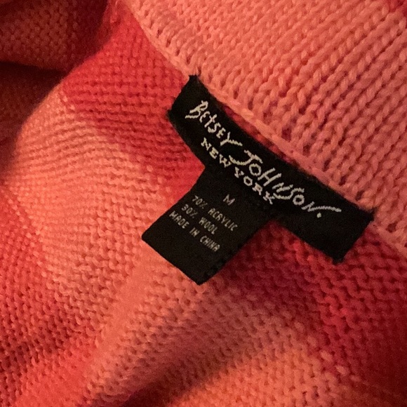 Lost in the 🔥 Vintage Betsey Johnson Striped Cardigan - Picture 3 of 5